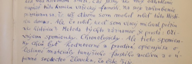 Originálny rukopis Janka Ďurku Silana