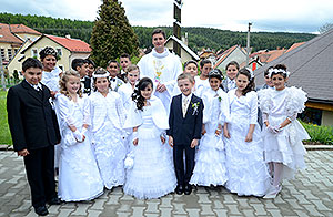 Prvé sväté prijímanie Važec 2014